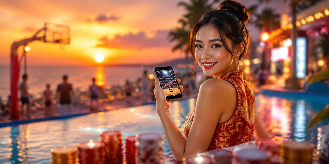 Giao diện xổ số pokerogue trên điện thoại dành cho người dùng Việt Nam